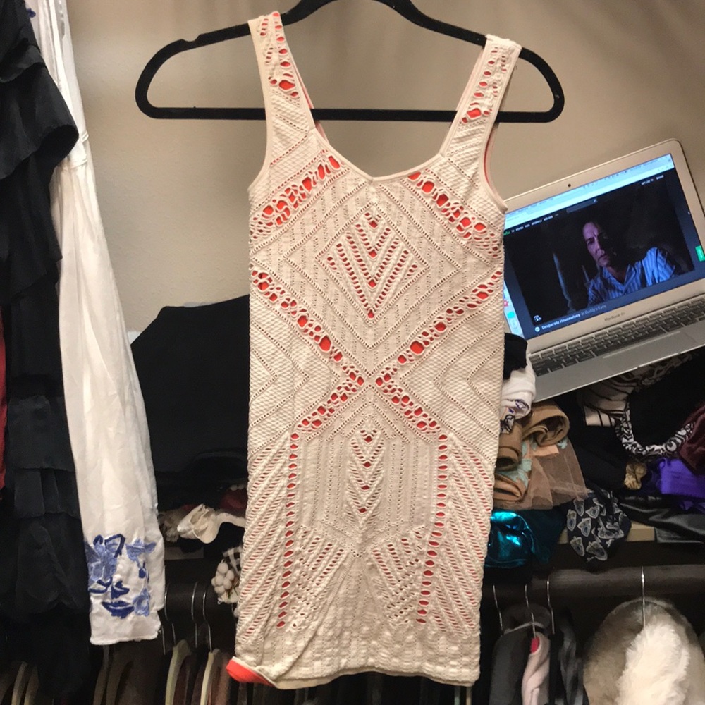 Free people tribal bodycon dress